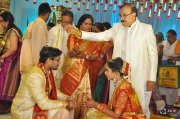 Celebs At Producer Ram Mohan Rao Daughter Wedding